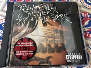 Red Hot Chili Peppers★中古2CD/EU盤「レッド・ホット・チリ・ペッパーズ～Live In Hyde Park」