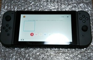 美品 Nintendo Switch(ニンテンドースイッチ) 本体＋Joy-Conセット グレー 任天堂 バッテリー拡張版