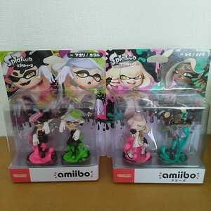 amiibo スプラトゥーン アオリ、ホタル ヒメ、イイダ 新品未開封 匿名配送 送料無料 宅急便 2個セット シオカラーズ、テンタクルズ