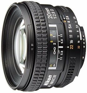 【中古 良品】 Nikon 単焦点レンズ Ai AF Nikkor 20mm f/2.8D フルサイズ対応