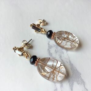 ハンドメイド ピアス ポスト