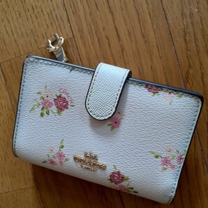 コーチcoach ミニ財布二つ折り財布
