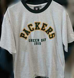 即決 NFL グリーンベイ・パッカーズ メンズTシャツ【L】新品タグ付き Green Bay Packers