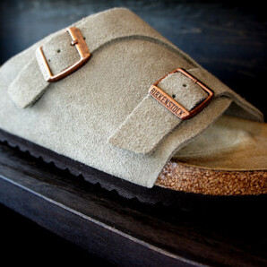 ● 41 (26.5cm) ● BIRKENSTOCK ビルケンシュトック チューリッヒ Taupe トープ 1009532 ノーマル幅 SB サンダル 即決 新品 正規品