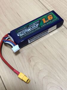 LiPoバッテリー Turnigy nano-tech 1600mah 3S 25~50C