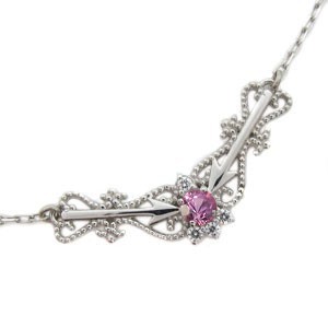 28318円 エンジェル ネックレス オパール アロー 弓矢 18金