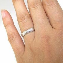 結婚指輪 安い サファイアリング シルバー リング マリッジリング ハワイアン_画像2