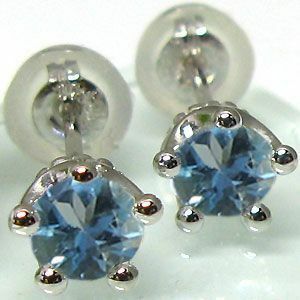  platinum men's earrings blue topaz men's earrings ..pt900 blue topaz men's earrings Christmas Point ..