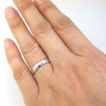 結婚指輪 安い マリッジリング シルバー リング ハワイアン タンザナイトリング_画像2