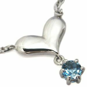 18 gold blue topaz Heart one bead bracele 