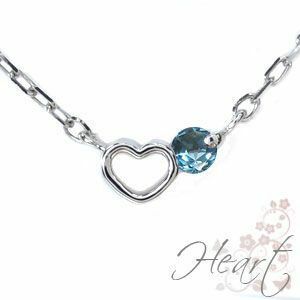 Сердце мелкое ожерелье ювелирные украшения одно зерное синее подвеска pars k10