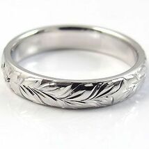 結婚指輪 マリッジリング k18 ハワイアンジュエリー ガーネット リング_画像4