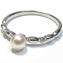 真珠 パール 6月誕生石 リング 指輪 ピンキーリング ファランジリング_画像5