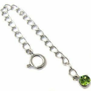  peridot adjuster 10 gold 6cm chain adjuster chain 