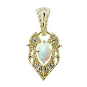  pendant top men's flat for 10 gold 10k horseshoe opal necklace 