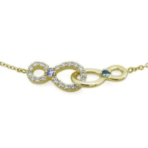 Tanza Night Infinity Brix Infinite 10 Gold Anklet