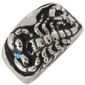  кольцо мужской модный серебряное кольцо sa санки . голубой топаз 11 месяц зодиакальный камень 