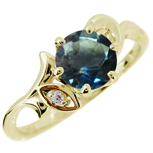  кольцо кольцо женский бренд k18 18 золотой желтое золото розовое золото 11 месяц зодиакальный камень 