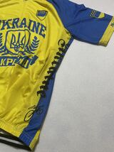 ウクライナ　サイクルジャージ ロードバイク 半袖シャツ サイクリングジャージ_画像5