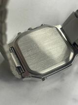 64.未使用・デット・稼働品・SEIKO セイコー ALBA アルバ 二重面相 アナデジ デジアナ デジタル 腕時計 純正ベルト クォーツ_画像6