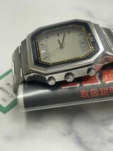 64.未使用・デット・稼働品・SEIKO セイコー ALBA アルバ 二重面相 アナデジ デジアナ デジタル 腕時計 純正ベルト クォーツ_画像4