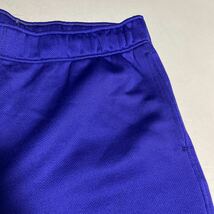 ナイキ NIKE 刺繍ロゴ 紫 パープル スポーツ トレーニング用 ハーフパンツ 大人用Lサイズ_画像3