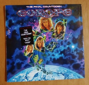 EUROPE「THE FINAL COUNTDOWN」米ORIG [EPIC] ステッカー有りシュリンク美品