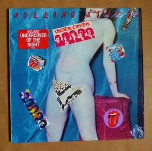 THE ROLLING STONES「UNDERCOVER」米ORIG [初回ステッカー仕様ジャケ] ステッカー有シュリンク美品