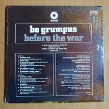 BO GRUMPUS (EDDIE MOTTAU)「BEFORE THE WAR」米ORIG [初回ATCO紫茶] シュリンク美品_画像2
