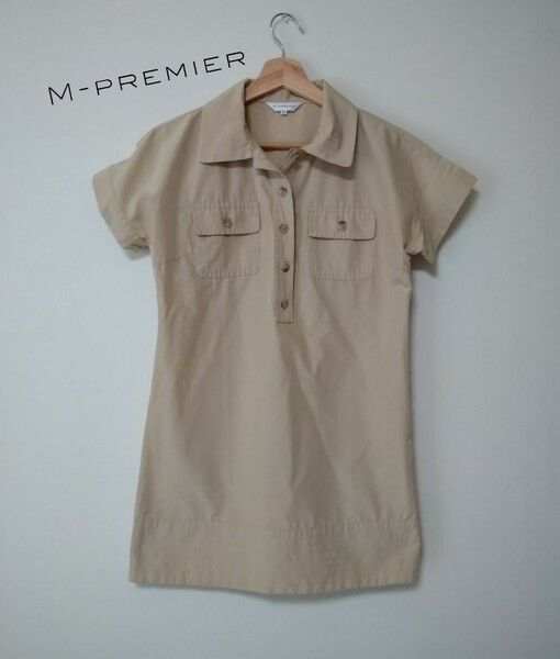 M-PREMIER/シャツワンピース