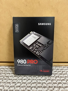 サムスン Samsung 980 PRO 500GB MZ-V8P500B/IT 【NVMe SSD M.2 PCI Express 4.0】【使用少ない】【送料無料】