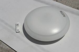 ②HITACHI 日立 LEDシーリングライト LEC-AH601A 主に6畳用 2013年製 洋風 照明機器 天井照明 洋室 寝室 ダイニング リモコン付き 'za431