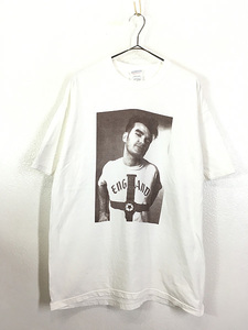 古着 90s THE SMITHS モリッシー セピア フォト ロック バンド Tシャツ XL 古着