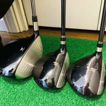 3440 豪華　Titleist &cobra メンズ　右利き　フルセット　タイトリスト　キャディバッグ コブラ　_画像3