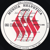 欧州 非売品LP☆MAX LASSER Musica Helvetica（Switzerland Promo SBC MH NST-2）NOT FOR SALE マックス・ラッサー フォーク ニューエイジ_画像5