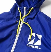 DIESEL BEACH WEAR ディーゼル プリント ナイロンジャケット パーカ ビーチウェア メンズ アウター 羽織 (S) ●S-563_画像6