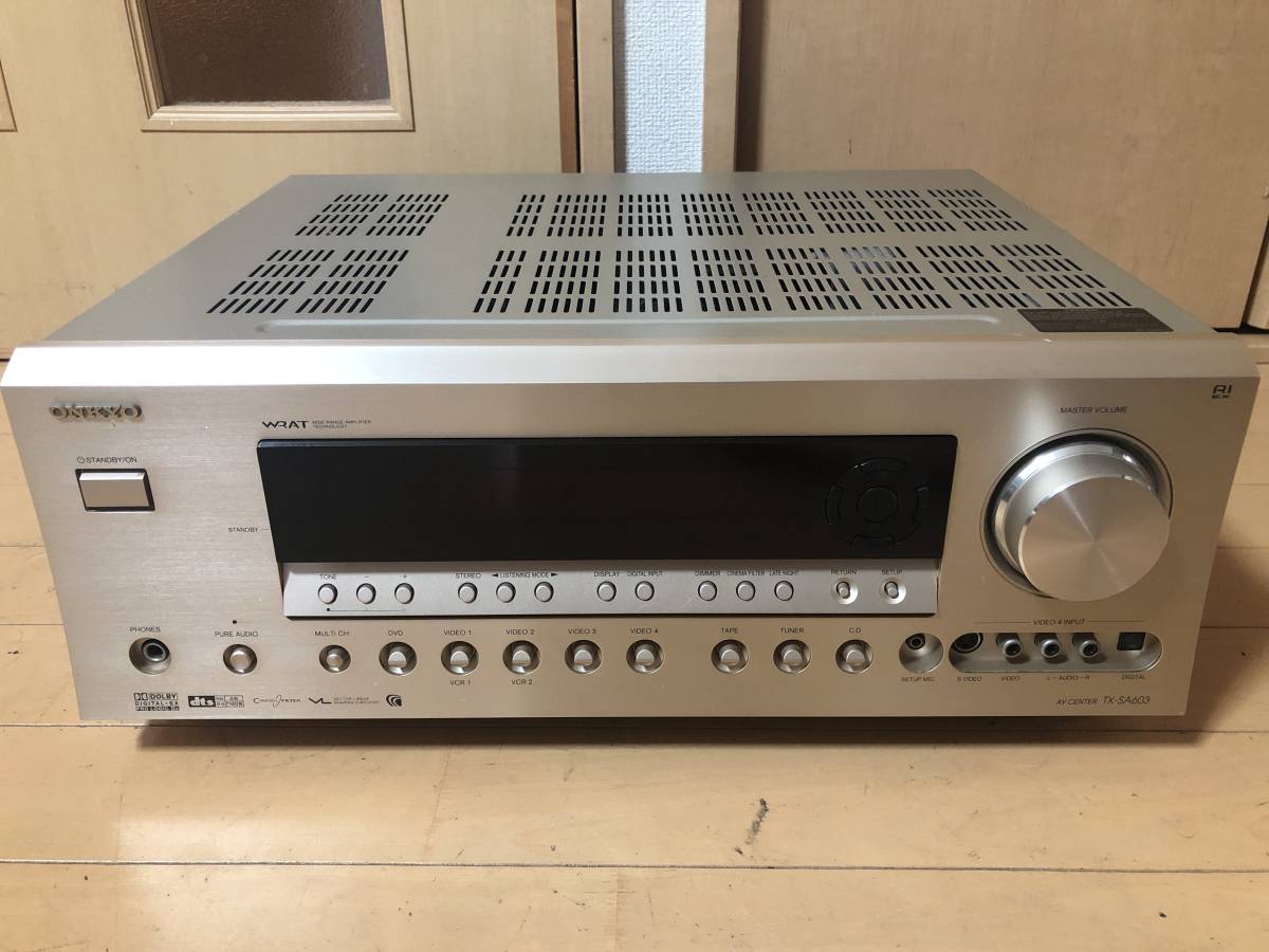 ヤフオク! -「onkyo tx-sa603」(家電、AV、カメラ) の落札相場・落札価格