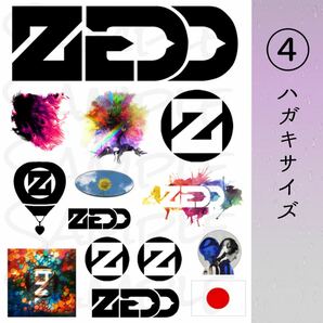 ZEDD タトゥーシール (ハガキサイズ)