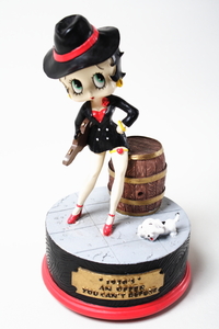 BETTY BOOP ベティ 重量感 フィギュア マスコット オルゴール ※修正あり (ビンテージ品)