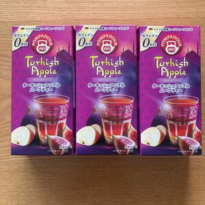 ポンパドール ターキッシュアップル ハーブティー カフェインゼロ 10袋入×3箱