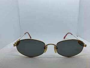 Jean Paul GAULTIER Jean-Paul Gaultier Gaultier sunglasses I wear glasses glasses glasses gold . Gold frame sunglasses