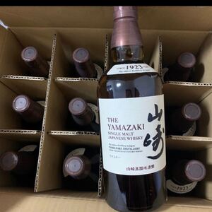 サントリー 山崎 NV 700ml 箱なし シングルモルト ウイスキー whisky 12本
