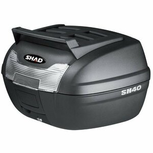 バイク リアボックス ハードケース SHAD SH40 CARGO リアボックス 無塗装ブラック