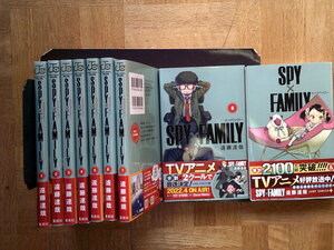 最新9巻(全巻帯付き)■SPY×FAMILY スパイファミリー 1~最新9巻(全巻帯付き) 遠藤達哉 TVアニメ