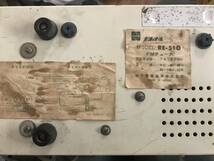 ナショナル 真空管式FMチューナー RE-510 電源入らず　ジャンク_画像8