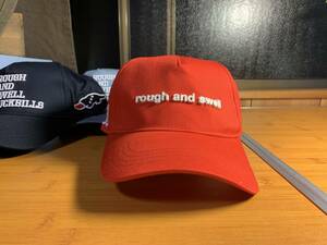 #セール★送 510★未使用★ROUGH & SWELL ラフ&スウェル★SIMPLE B. B. CAP シンプル キャップ★RED★