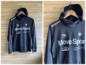 #セール★送 520★レアモデル DESCENTE デサント MOVE SPORT ムーブスポーツ トレーニング ジャケット パーカー★サイズ M★検: スウェット