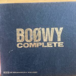 BOOWY COMPLETE 限定版