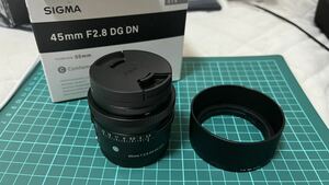 SIGMA 45mm F2.8 DG DN | Contemporary sony Eマウント