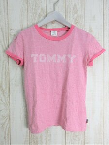 tommy girl/トミーガール：半袖プリントTシャツ サイズS レディース/中古/USED